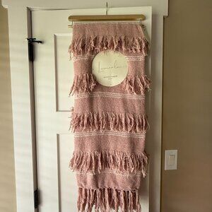 Brand new Light pink 50x60 throw